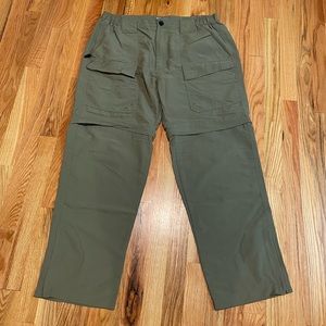 World wide sportsman fishing pants size Large